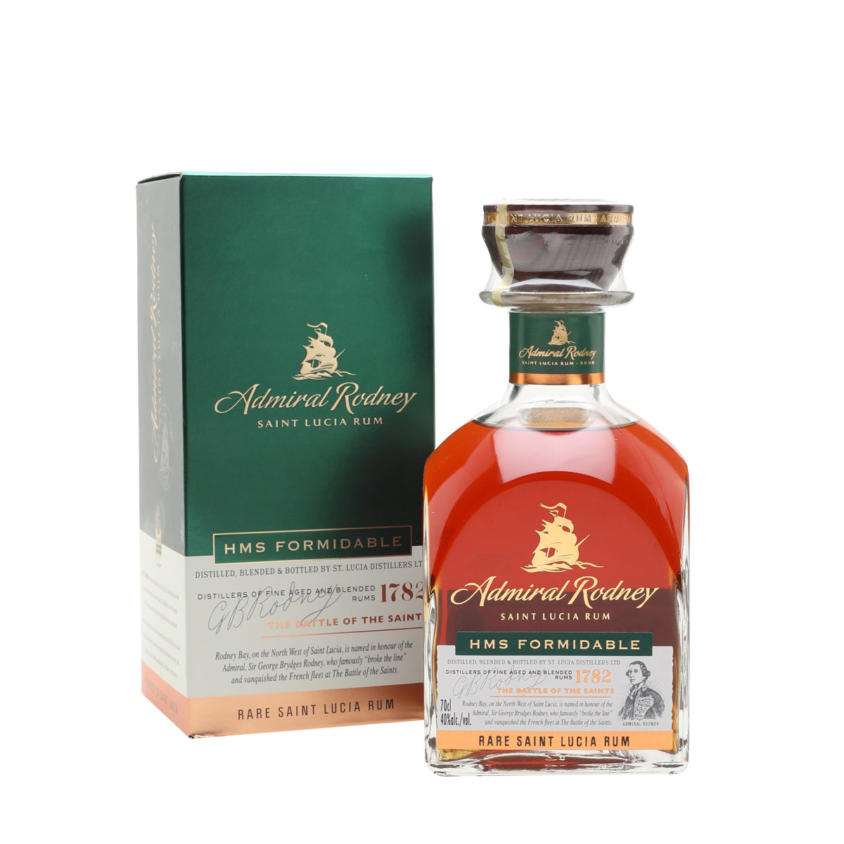 Admiral Rodney HMS Formidable Rum 70cl