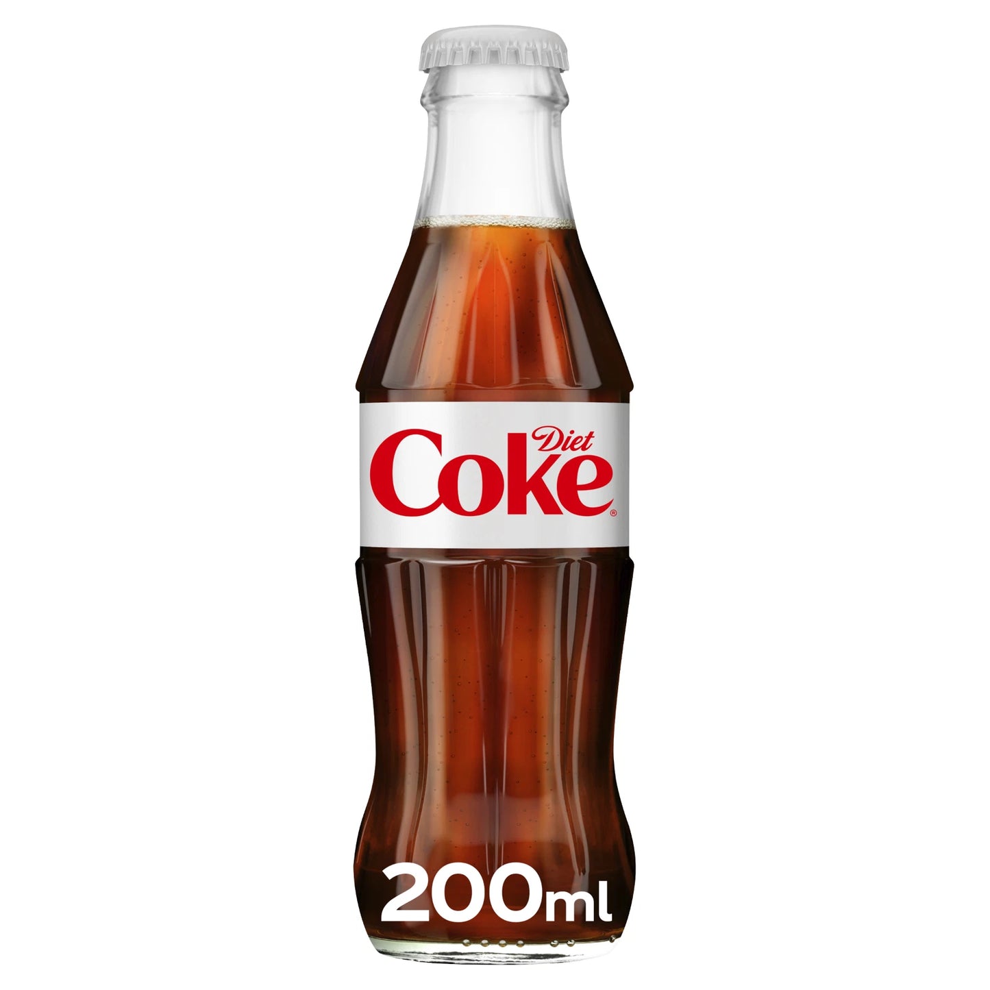 Diet Coke Glass Bottles 24 x 200ml NRB