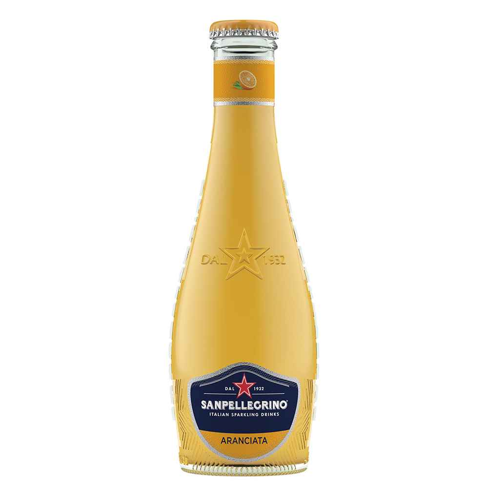 San Pellegrino Aranciata 24x 200ml Glass Bottles