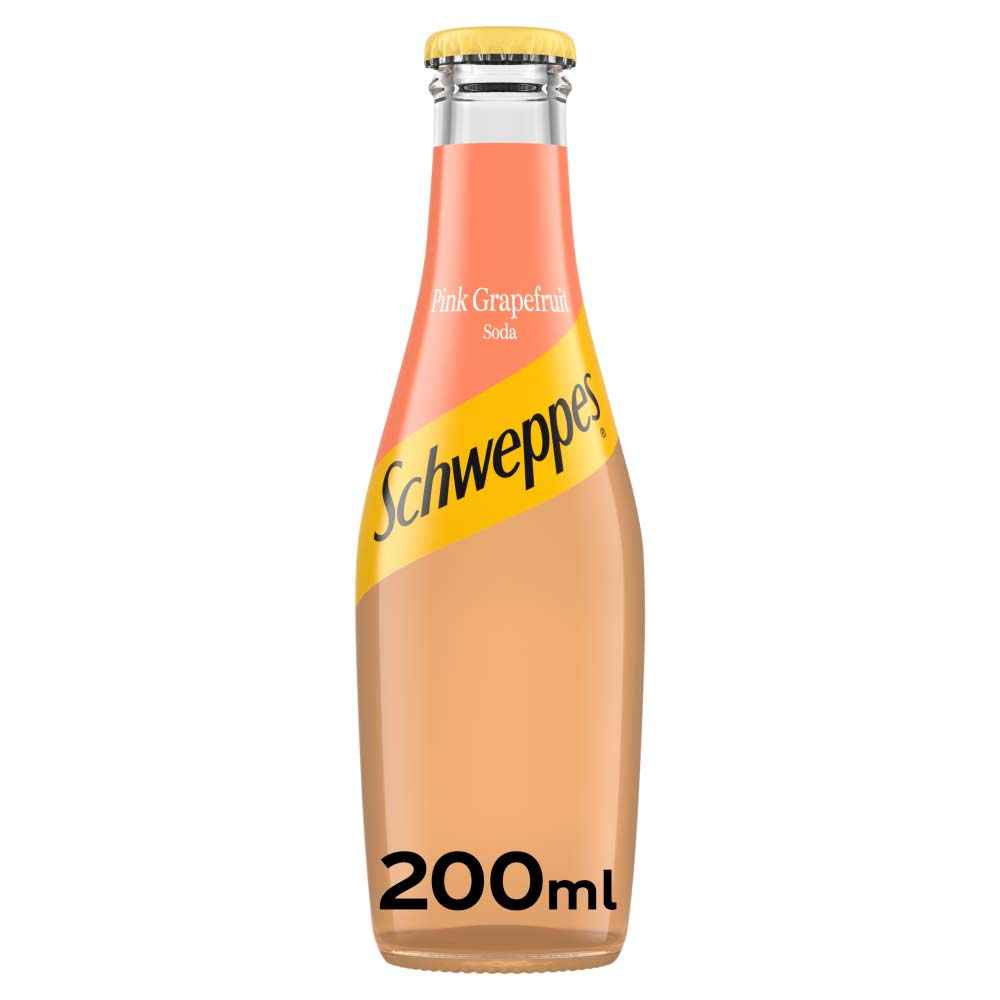 Schweppes Pink Grapefruit Soda 24x 200ml
