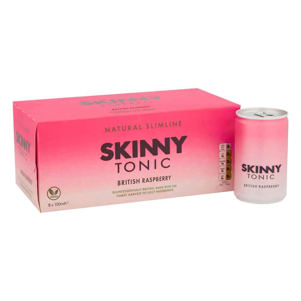 Skinny British Raspberry Tonic 8x 150ml