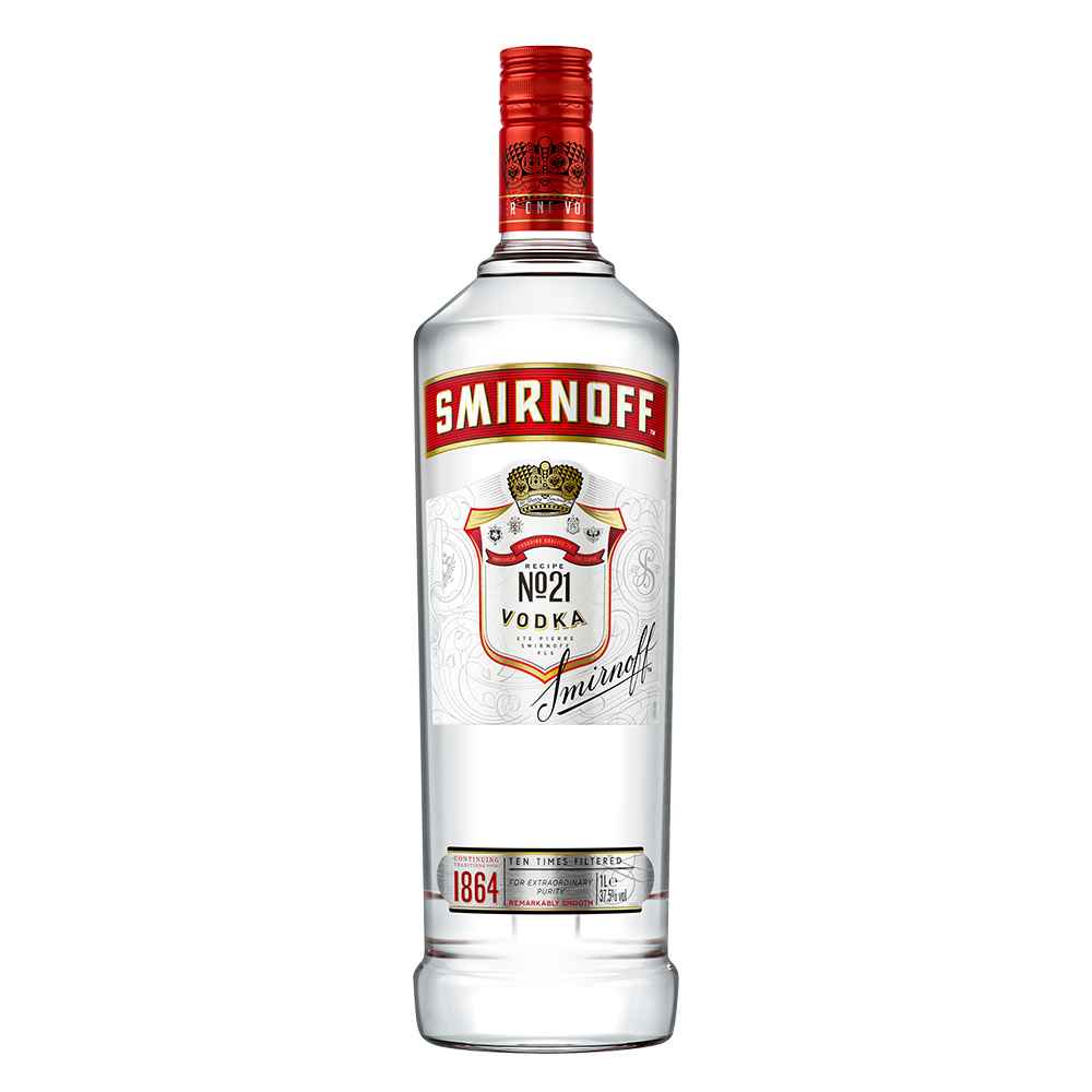 Smirnoff Red Label Vodka 1Ltr