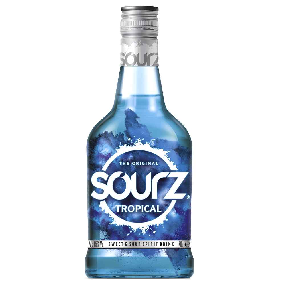 Sourz Tropical Blue Liqueur 70cl