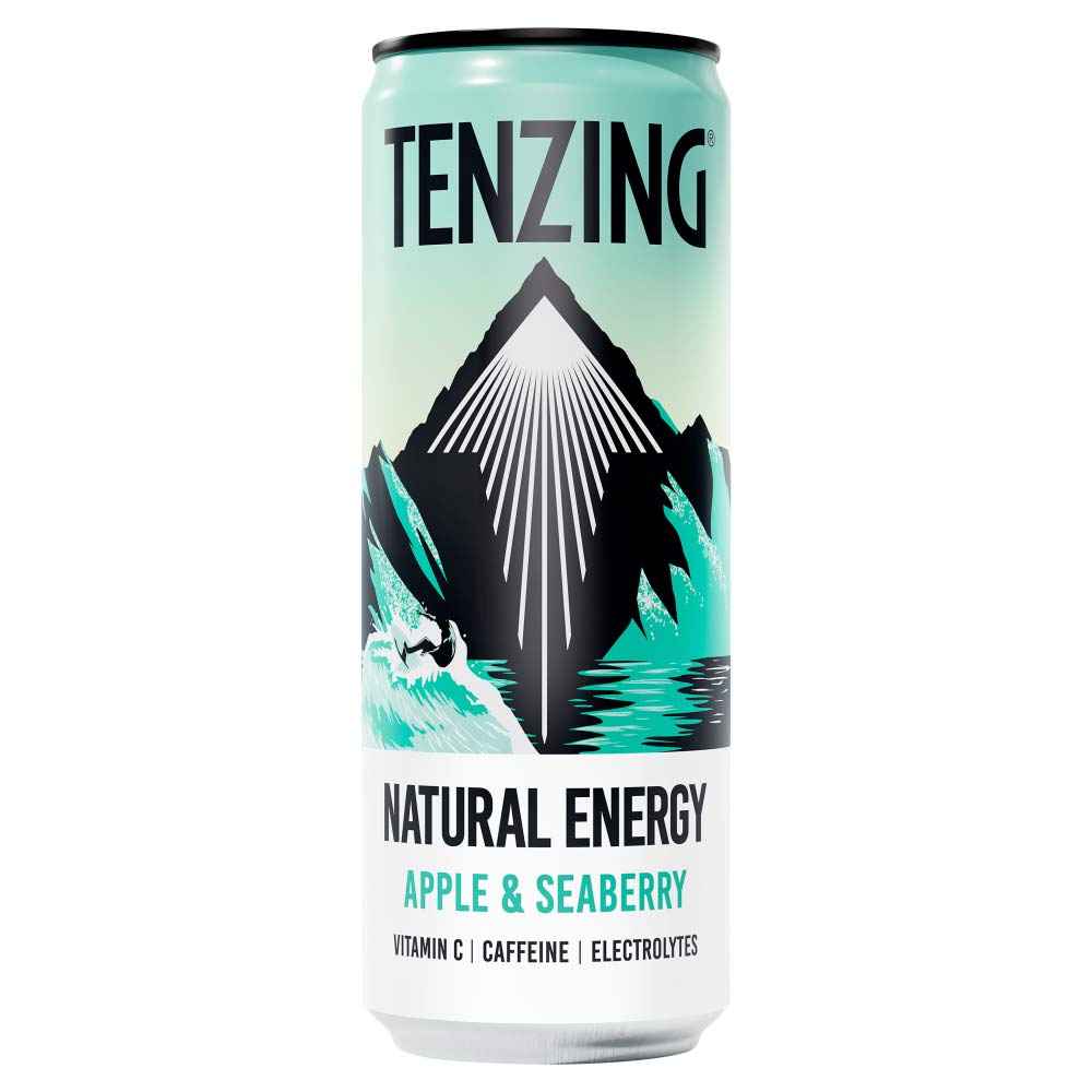 Tenzing Apple & Seaberry Energy Drink 12x 330ml