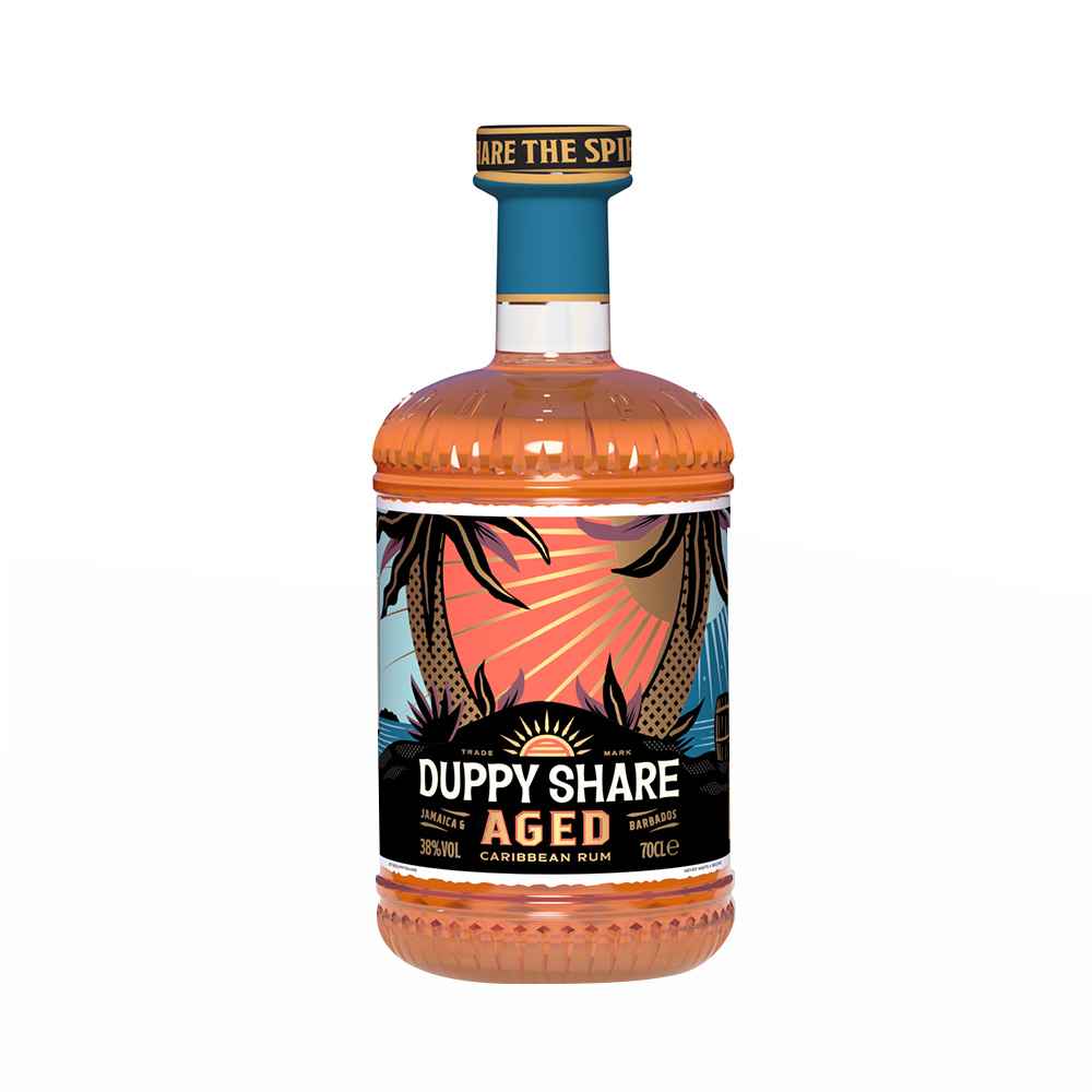 The Duppy Share Aged Caribbean Rum 70cl