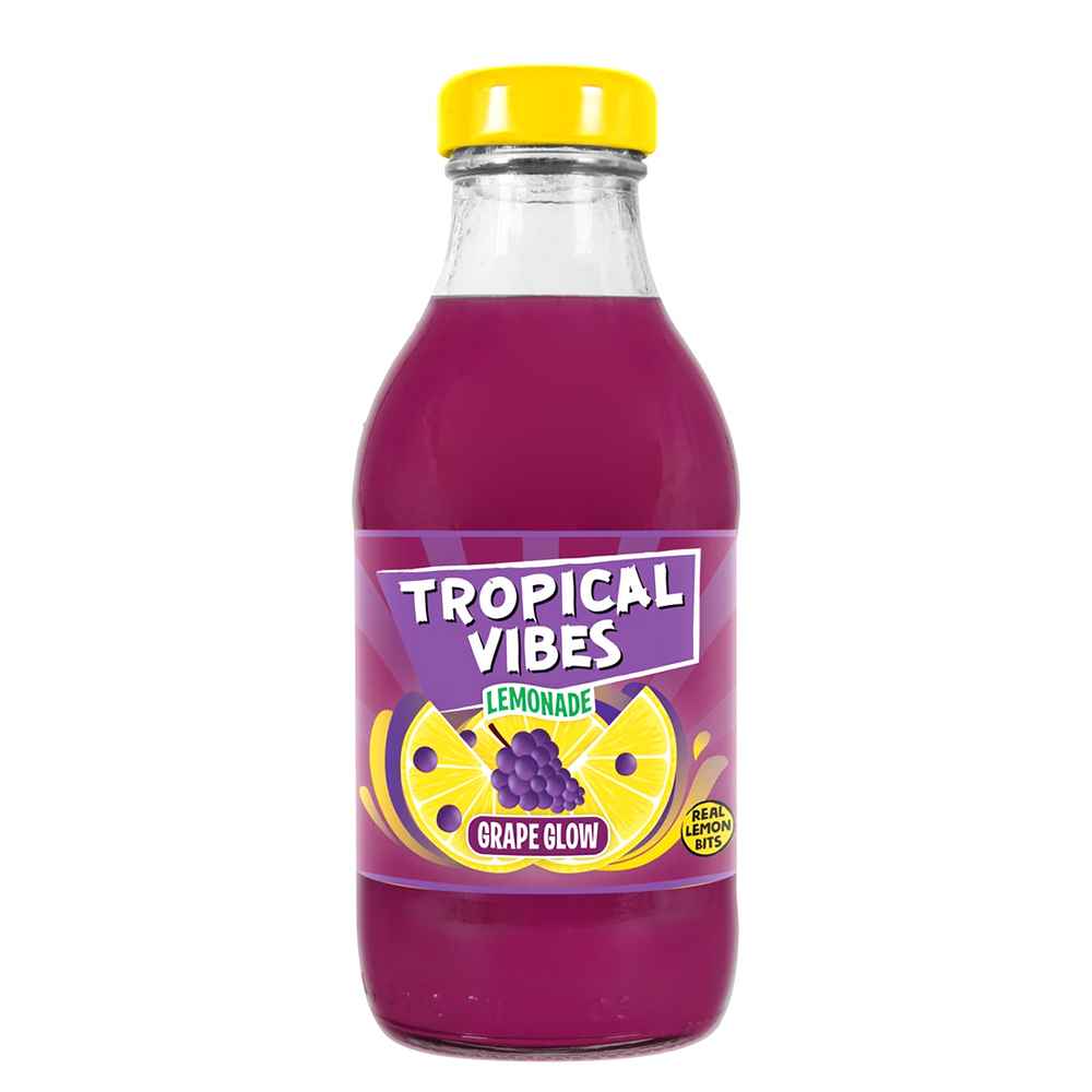 Tropical Vibes Grape Glow Lemonade 15x 300ml