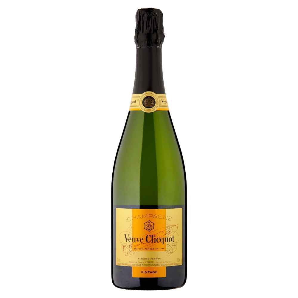 Veuve Clicquot Ponsardin Vintage Brut Champagne 75cl