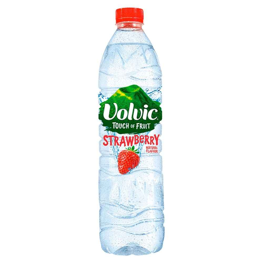 Volvic Touch Of Fruits Strawberry Still Water 6x 1.5Ltr
