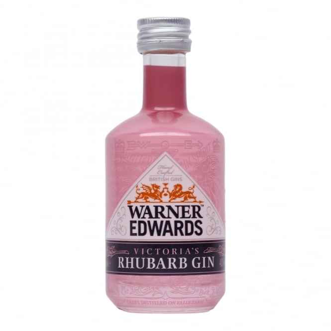 Warner Edwards Victoria's Rhubarb Gin 5cl Miniature