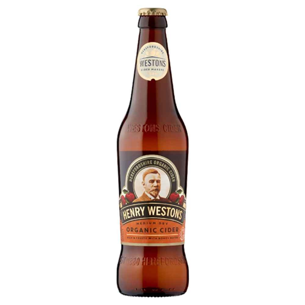 Westons Organic Cider 8x 500ml