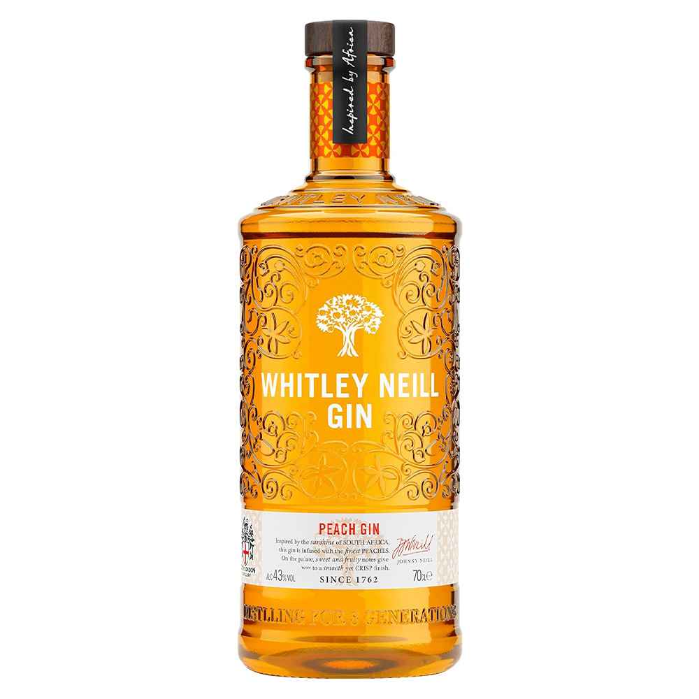 Whitley Neill Peach Gin 70cl