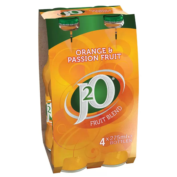 J2O Orange & Passion 6 x 4 x 275ml 4 pack nrb