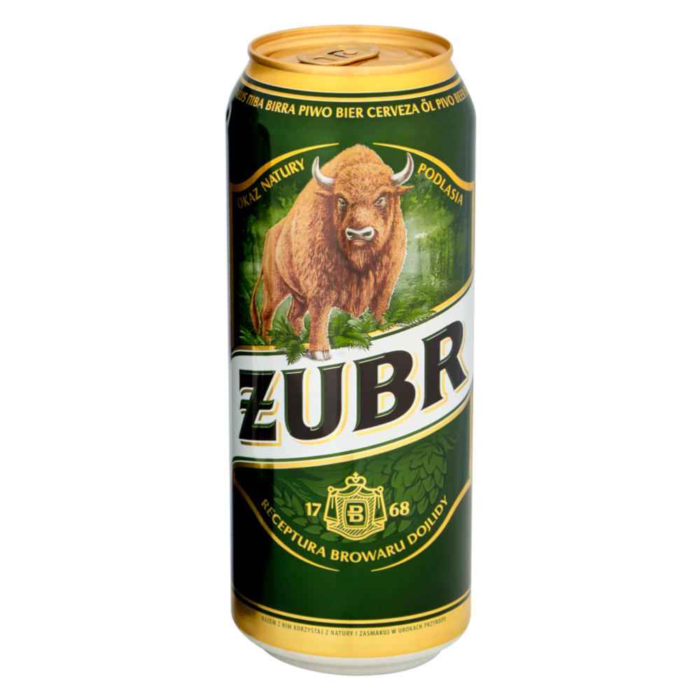 Zubr Beer 24x 500ml Cans