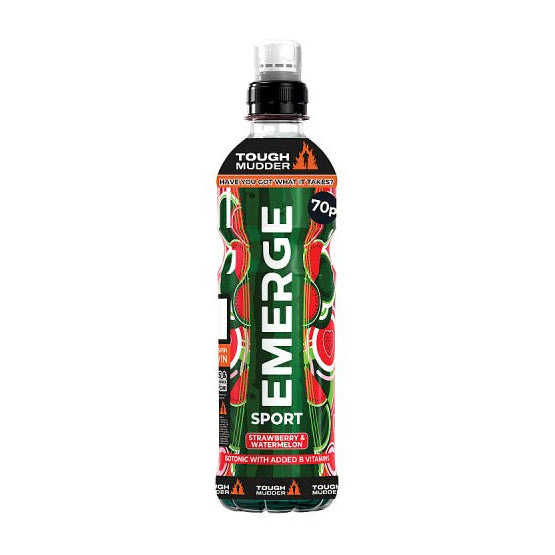 Emerge Sport Straw & Watermelon 70p 12 x 500ml pet