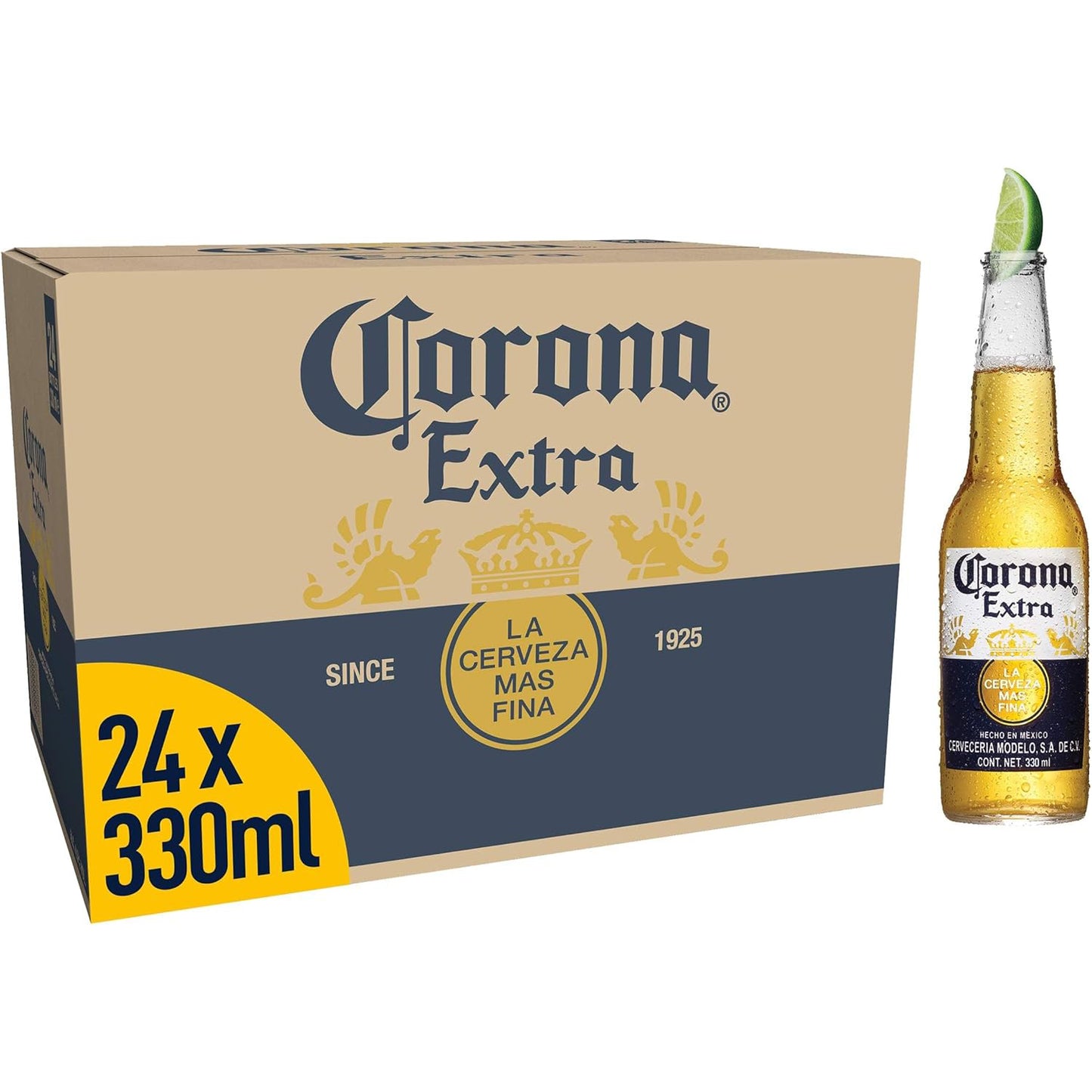 Corona Extra 24 x 330ml nrb 4.5%*