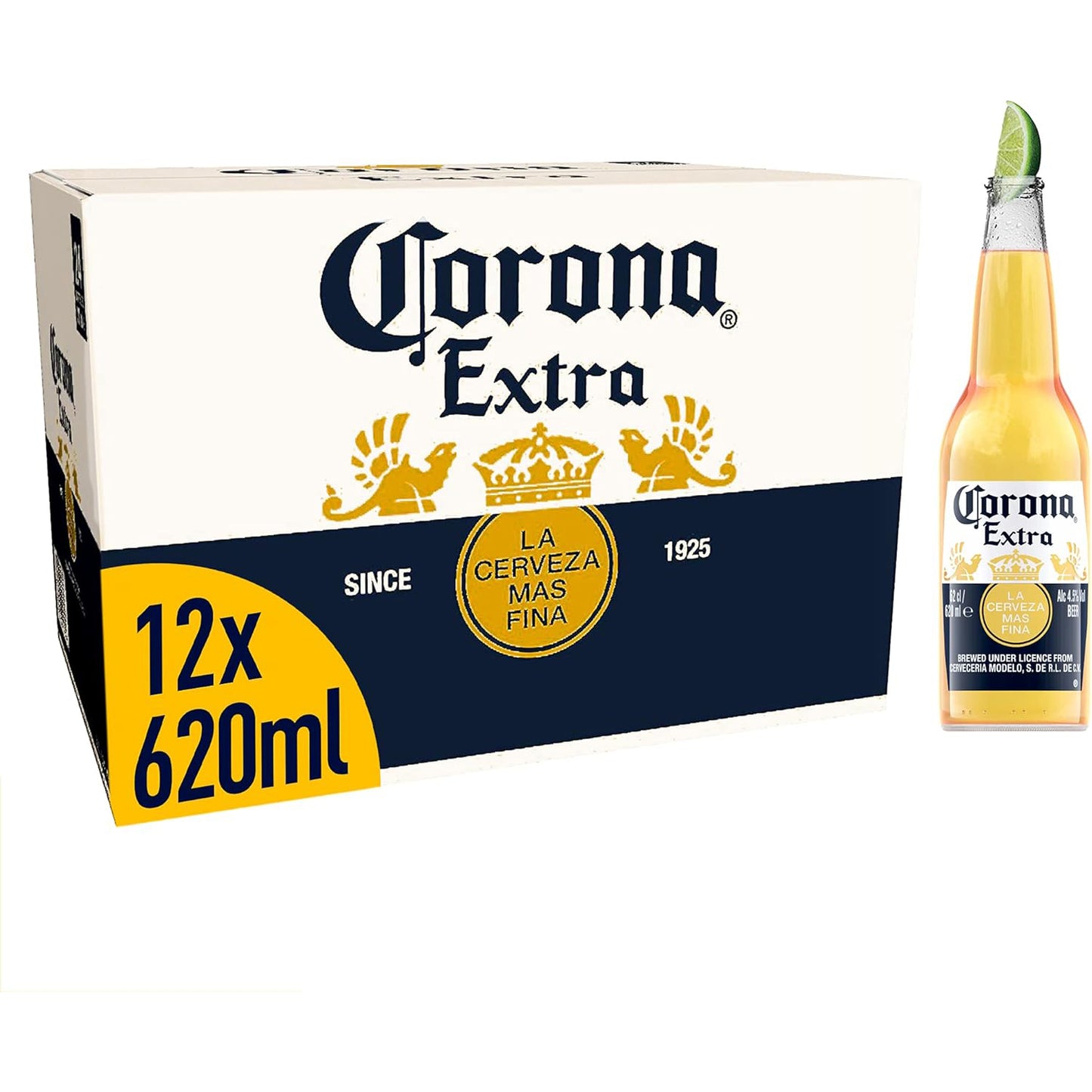 Corona Extra 12 x 620ml  4.5% **