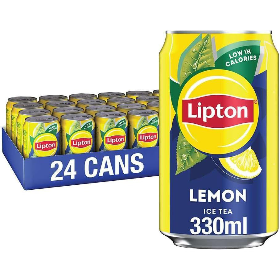 Lipton Ice Tea Lemon Cans 24 x 330ml