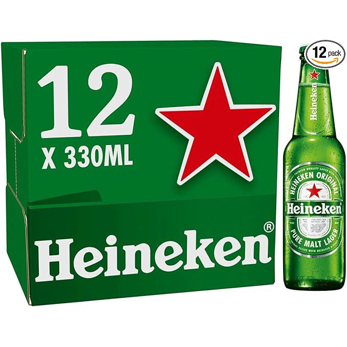 Heineken 12 x 330ml nrb 5.0% **