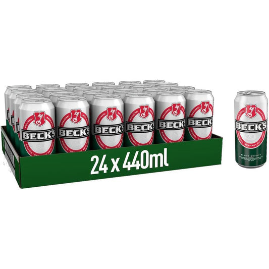 Becks Regular Cans 24 x 440ml 4.0%
