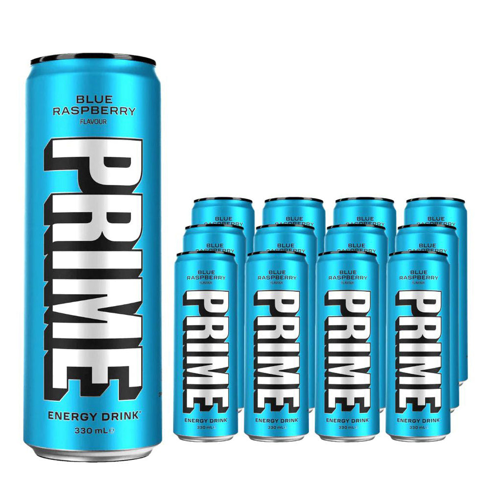 Prime Energy  Drink Blue Raspberry 12 x 330ml