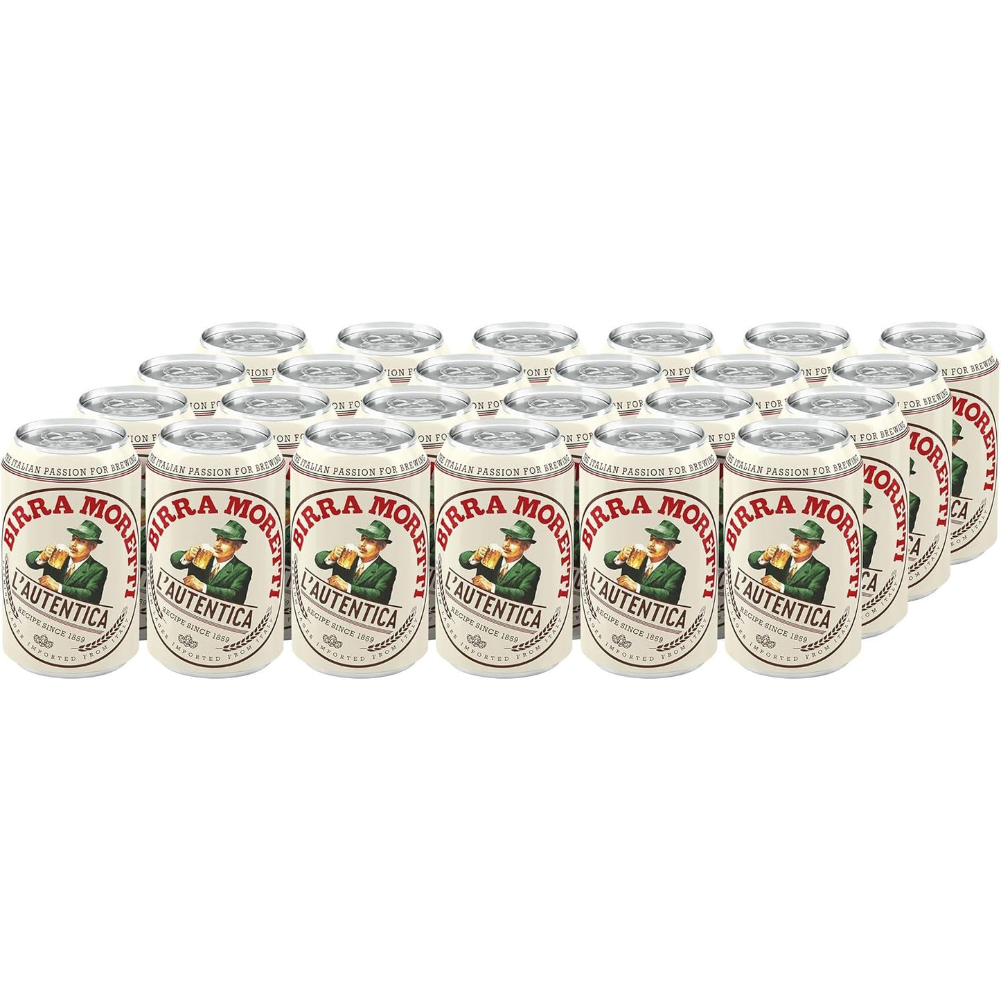 Birra Moretti 24 x 330ml nrb 4.6%**