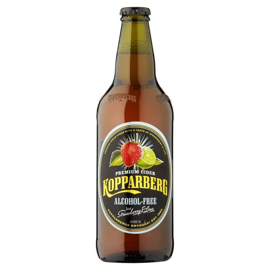 Kopparberg Strawberry & Lime 8 x 500ml nrb 0.0% ( Alc Free )