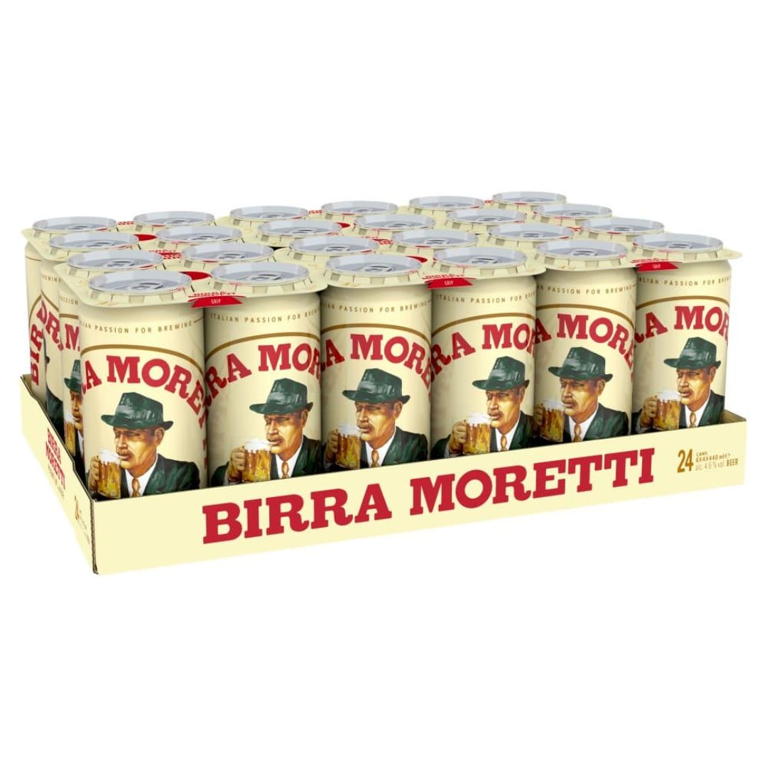 Birra Moretti Cans 24 x 440ml 4.6%