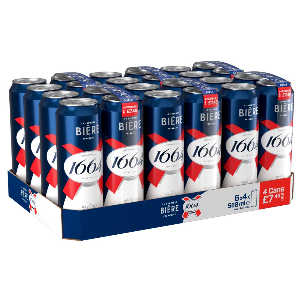 Kronenbourg  Biere  Pints  24 x 4568ml PMP 7.49  4.6%