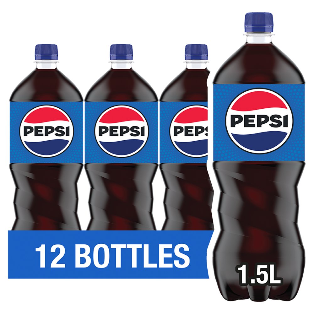 Pepsi pet 12 x 1.5lt GB pet