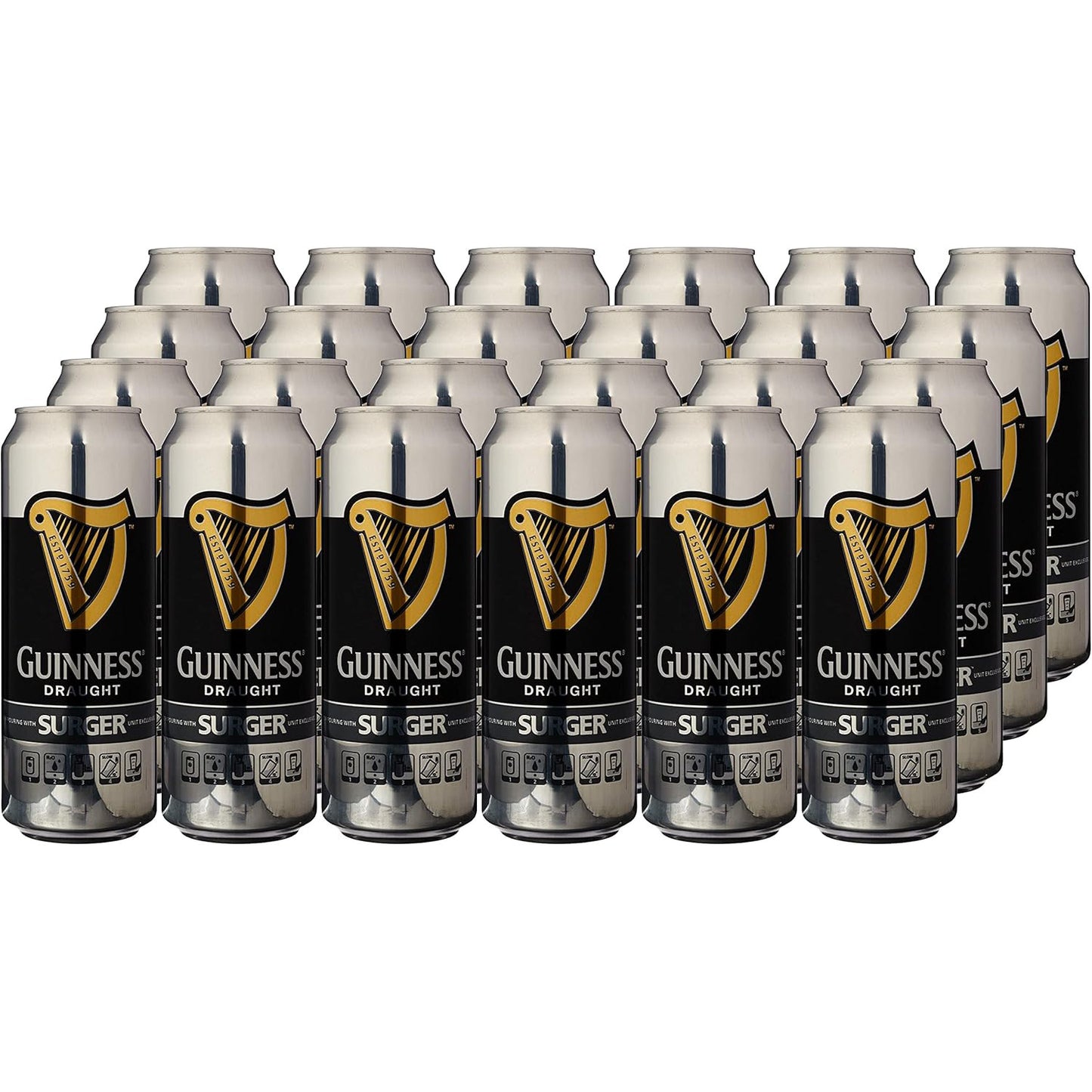 Guiness Surger Cans 24 x 520ml