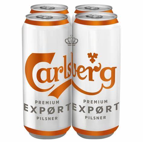 Carlsberg Export Cans 24 x 500ml 4.8%