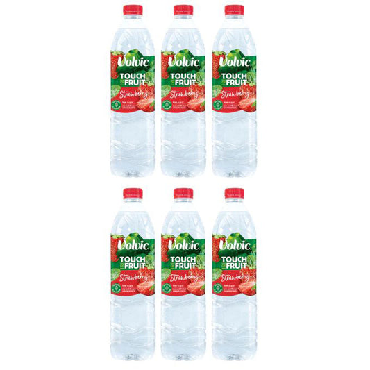 Volvic TOF Strawberry  6 x 1.5lt pet
