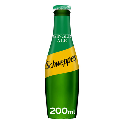 Schweppes Canada Dry Ginger Ale 24 x 200ml NRB