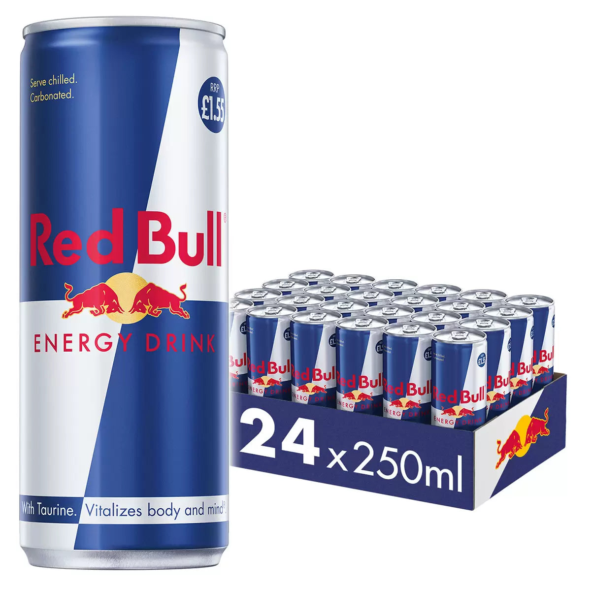 Red Bull Energy Cans 24 x 250ml PMC 1.55*