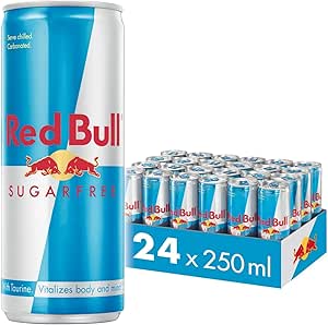 Red Bull Cans Sugar Free 24 x 250ml GB *