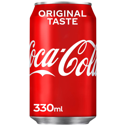 Coca Cola Original Taste Cans 24 x 330ml