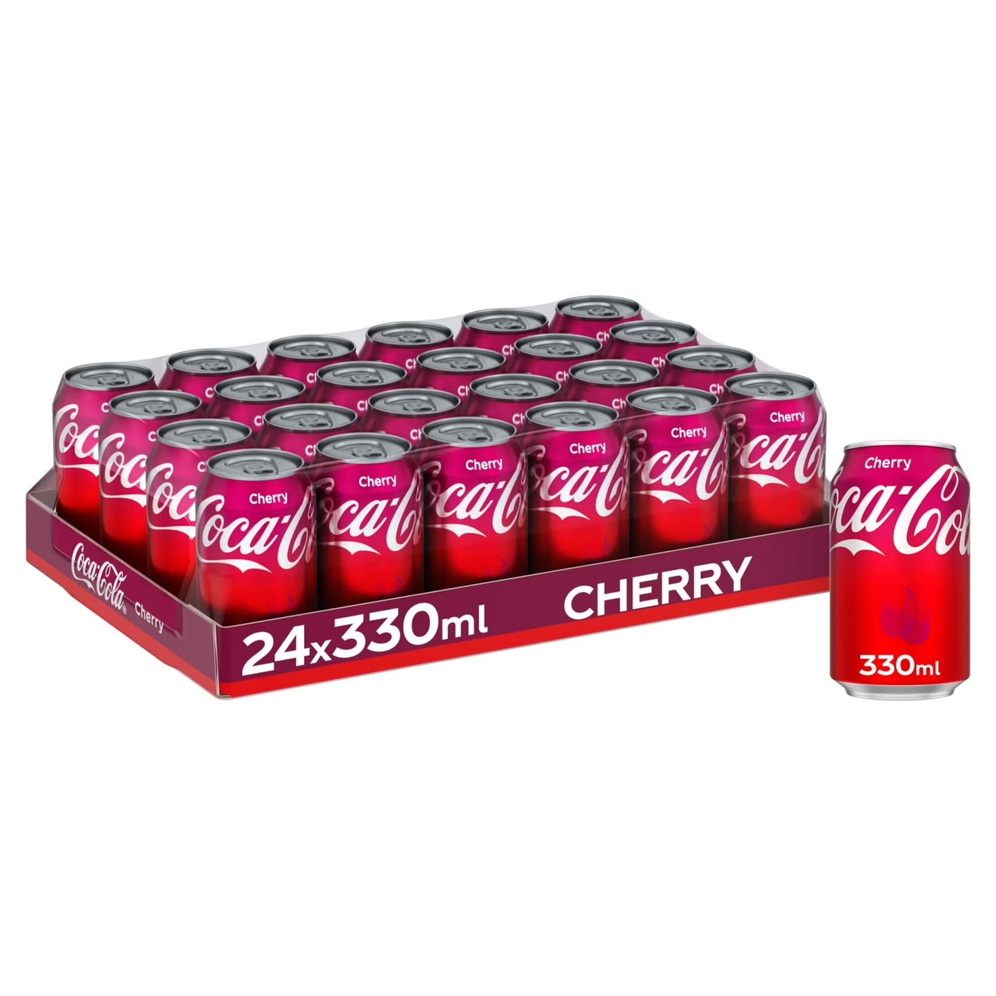 Coca Cola Cherry Cans 24 x 330ml
