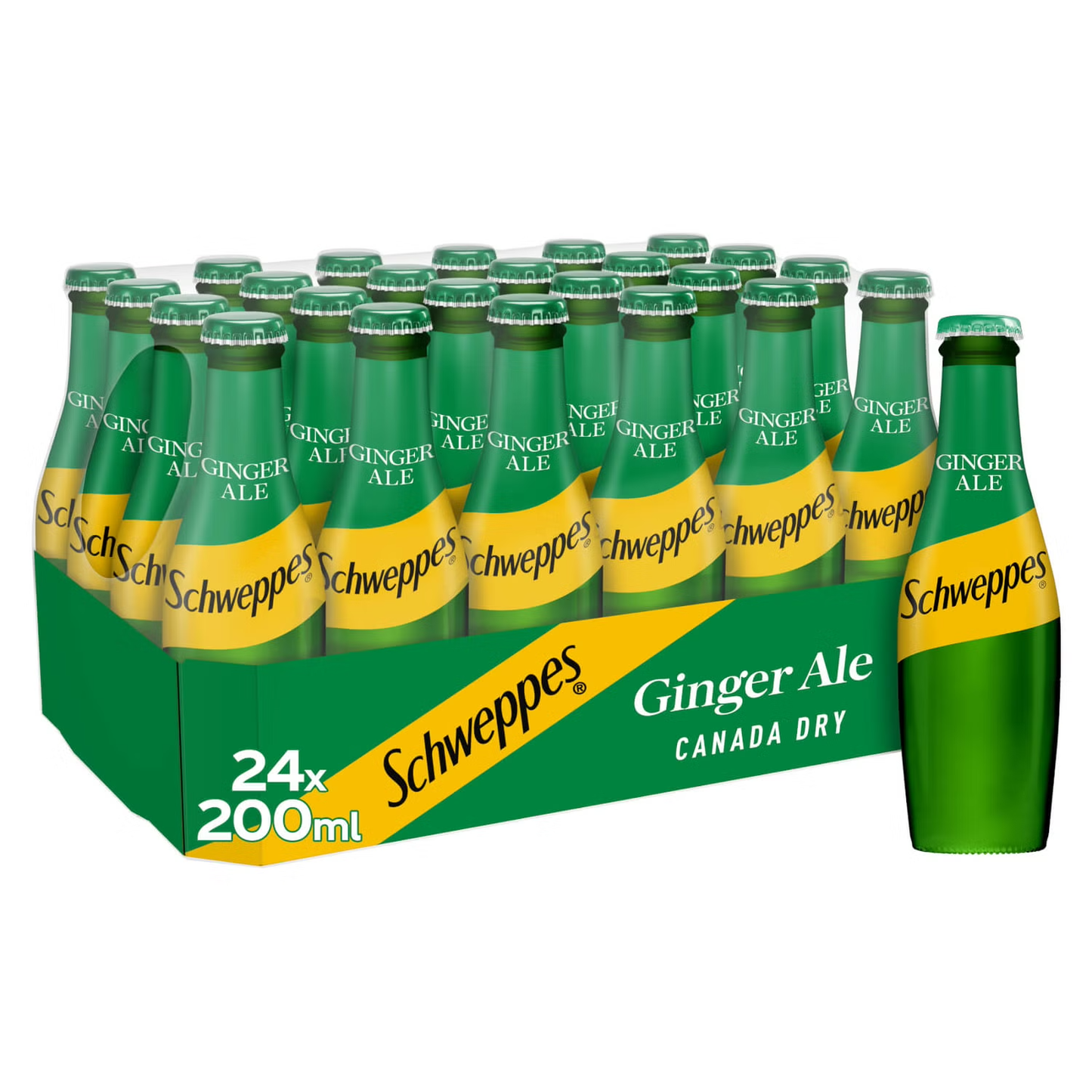 Schweppes Canada Dry Ginger Ale 24 x 200ml NRB