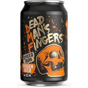 Dead Mans Fingers Spiced Rum with Ginger Beer 12 x 330ml