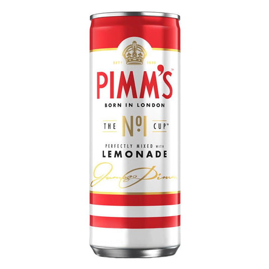 Pimms Lemonade Cans 12 x 250ml