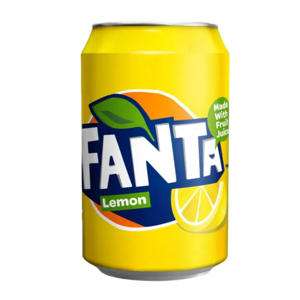 Fanta Lemon Cans 24 x 330ml EU