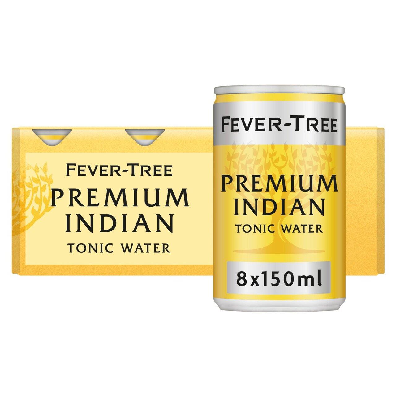Fever Tree Tonic Water Cans 3 x 8 x 150ml