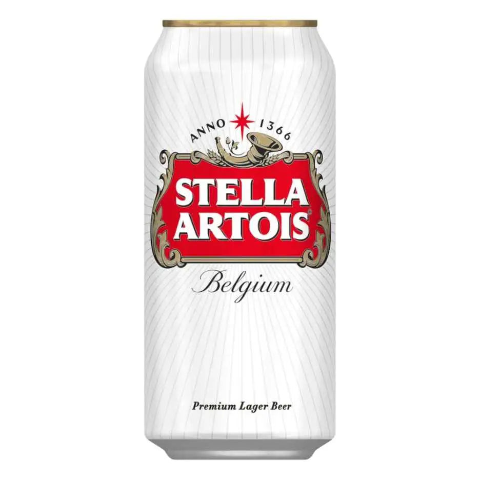 Stella Artois Cans 24 x 440ml - Plain 4.6%