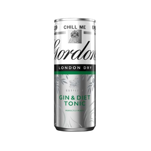 Gordons Gin Diet Tonic Â£2.19 Cans 12 x 250ml