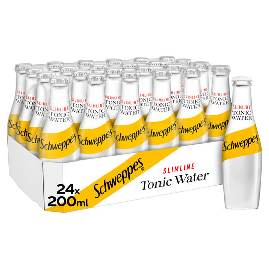 Schweppes Slimline Tonic 24 x 200ml NRB