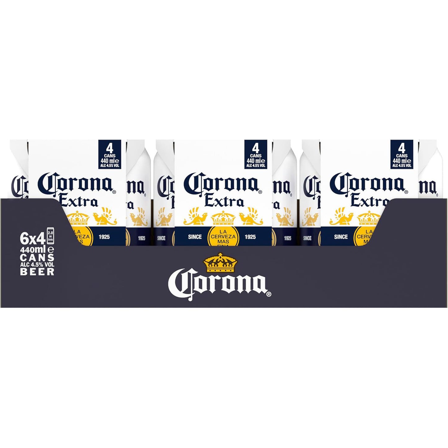 Corona Extra Cans 24 x 440ml 4.5%