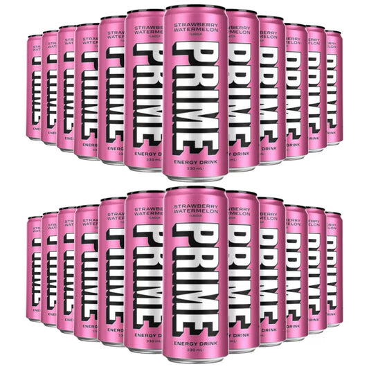 Prime Energy  Strawberry Watermelon 24 x 330ml