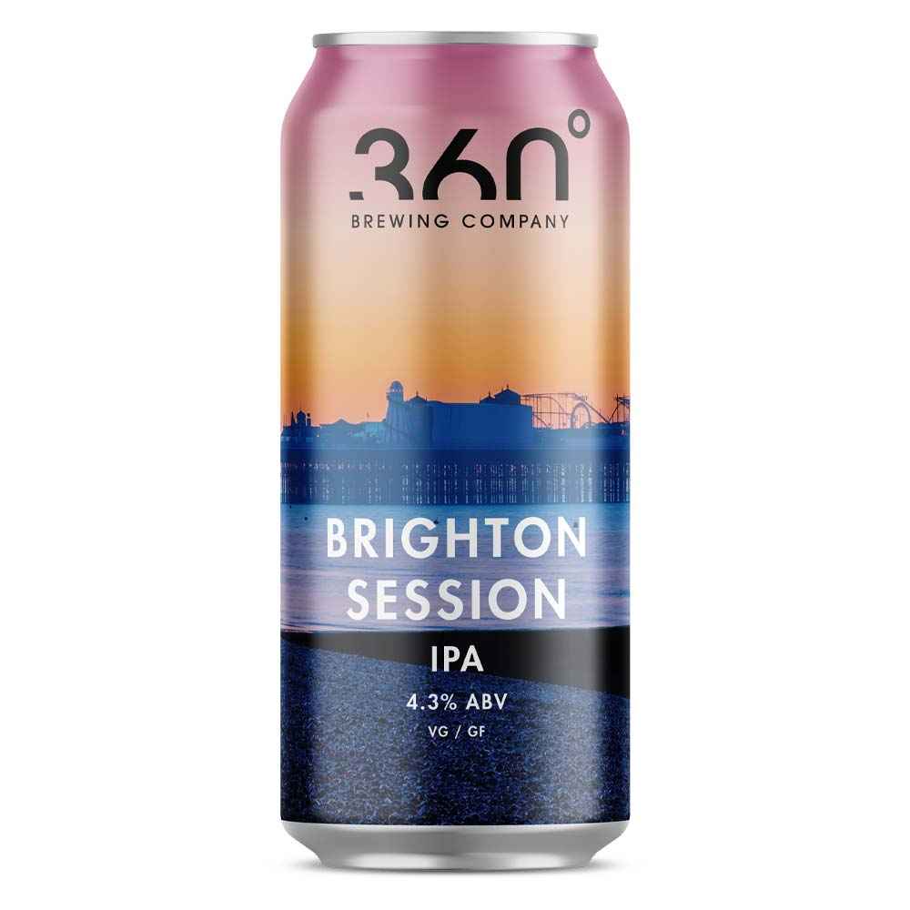 360 Brewing Co. Brighton Session IPA 440ml Can