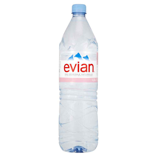 Evian Mineral Water 6x 1.5Ltr