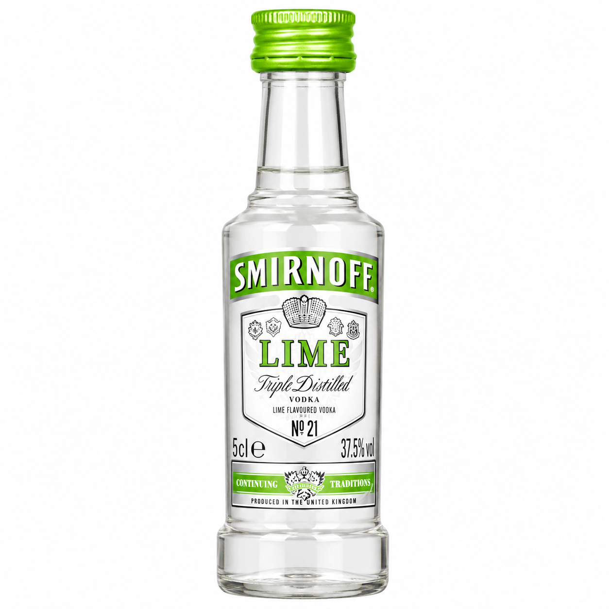 Smirnoff Lime Russian Vodka 5cl Miniature